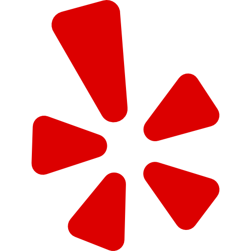 Yelp red burst icon
