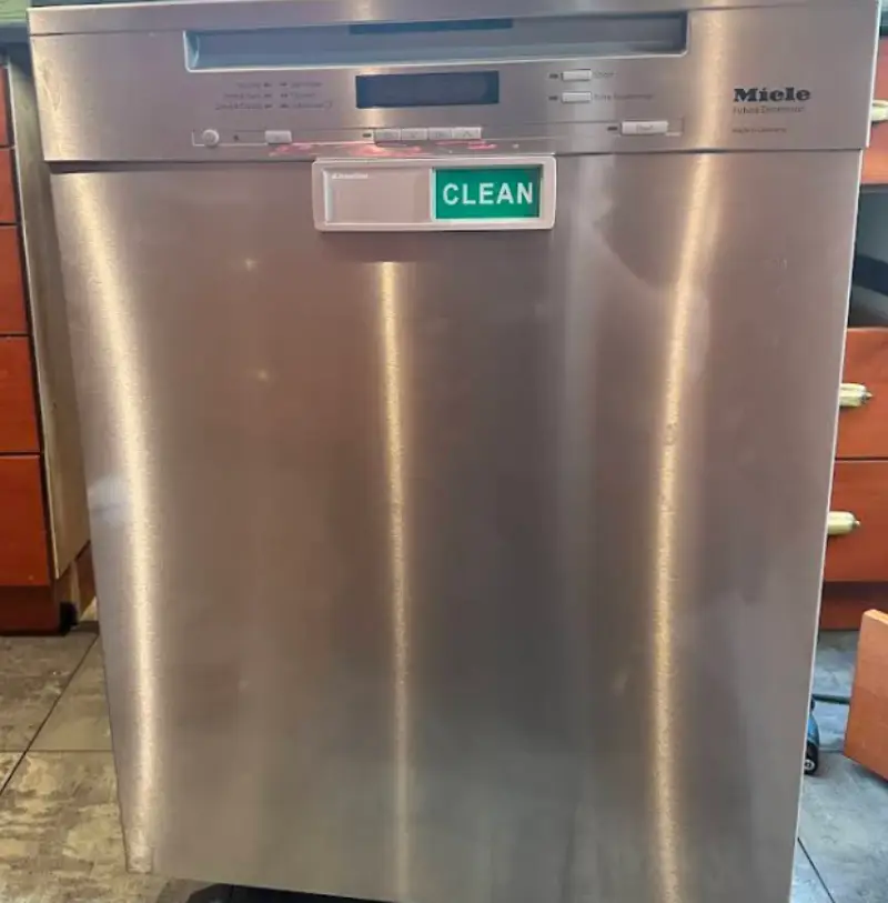 Barton Appliance Technician Fixing Dishwasher In Richmond