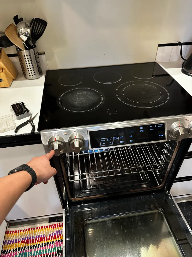 OEM oven parts used by Barton Appliance Repair Vancouver