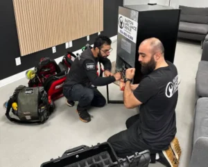Barton Appliance Repair technician fixing an appliance in a West Vancouver home