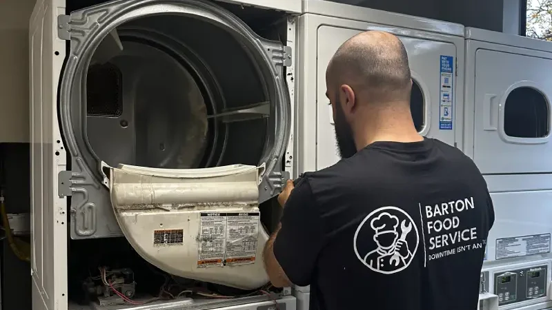 OEM laundry centre parts used by Barton Appliance Repair Vancouver